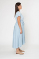 Платье Elema 5К-11958-1-164 серо-голубой