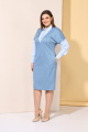 Платье Karina deLux М-9906 голубой