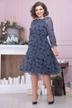Платье Moda Versal П2202 т.синий_одуванчик