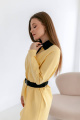 Платье KRASA 292-22 желтый_с_черным