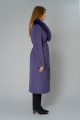 Пальто Elema 6-9024-1-170 фиолетовый