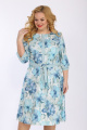 Платье SOVITA M-116 голубые_цветы