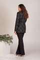 Женский костюм Mislana 7081 черный_клетка