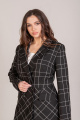 Женский костюм Mislana 7081 черный_клетка