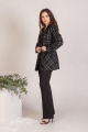 Женский костюм Mislana 7081 черный_клетка