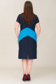 Платье Ружана 257-2 темно-синий