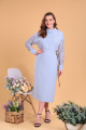 Платье SandyNa 130116 небесно-голубой