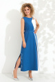 Платье Euromoda 413 синий