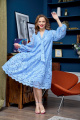 Платье Anastasia 789 голубой