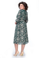 Платье Мишель стиль 1037/3 бежево-зеленый