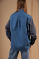 Рубашка TSURAN 43APATCH3.170 синий