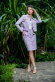 Женский костюм Galean Style 811 фиолетовый