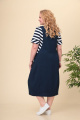 Платье Romanovich Style 1-2353 синий/белый
