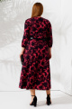 Платье Панда 104980w черно-розовый
