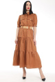 Платье Мода Юрс 2675 коричневый