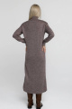 Платье Romgil 646ШТЗ серо-коричневый