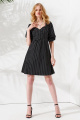 Платье Панда 82880w черно-белый