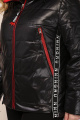 Куртка Shetti 2075-1 черный+красный