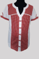 Рубашка Pama Style 713 красная_клетка