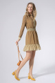 Платье LaVeLa L1975 коричневый/бежевый