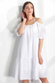 Платье VLADINI DR1159/2 белый