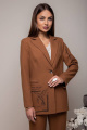 Женский костюм Daloria 9147 коричневый