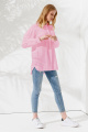 Блуза Панда 91540w розовый