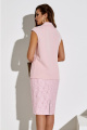 Женский костюм Lissana 4014 пастельно-розовый