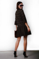Платье PATRICIA by La Cafe F15139 темная_сепия,черный