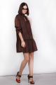 Платье PATRICIA by La Cafe NY15228 коричневый