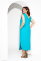Платье IVA 1372 голубой