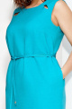 Платье IVA 1372 голубой