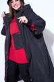 Спортивный костюм Runella 1445 черный-красный