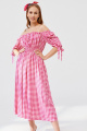 Платье ELLETTO LIFE 1887 розово-белый