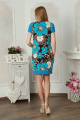 Платье Lucky mum 1096 голубой