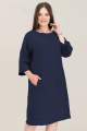 Платье Ружана 355-2 темно-синий