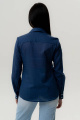 Блуза VLADOR 500610-6 темно-синий
