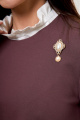 Блуза Anelli 604 коричневый
