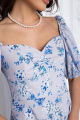 Платье Daloria 1925 серо-голубой