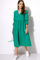 Платье Luitui R1036 зеленый