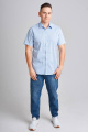 Рубашка Nadex 01-047521/204_170 бело-голубой