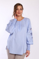Блуза SandyNa 130413 небесно-голубой