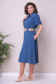 Платье Moda Versal П2298 голубой