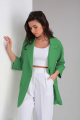 Женский костюм LadisLine 1451 зеленый+белый