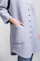Пальто Atelero 1040 серый