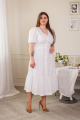 Платье АСВ 1261.1. белый