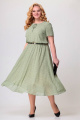 Платье Swallow 549 зеленый_чай
