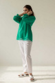 Блуза Mislana 791 зеленый