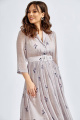 Платье Teffi Style L-1487 дымчато-серый