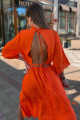 Платье Pavlova 146 оранжевый